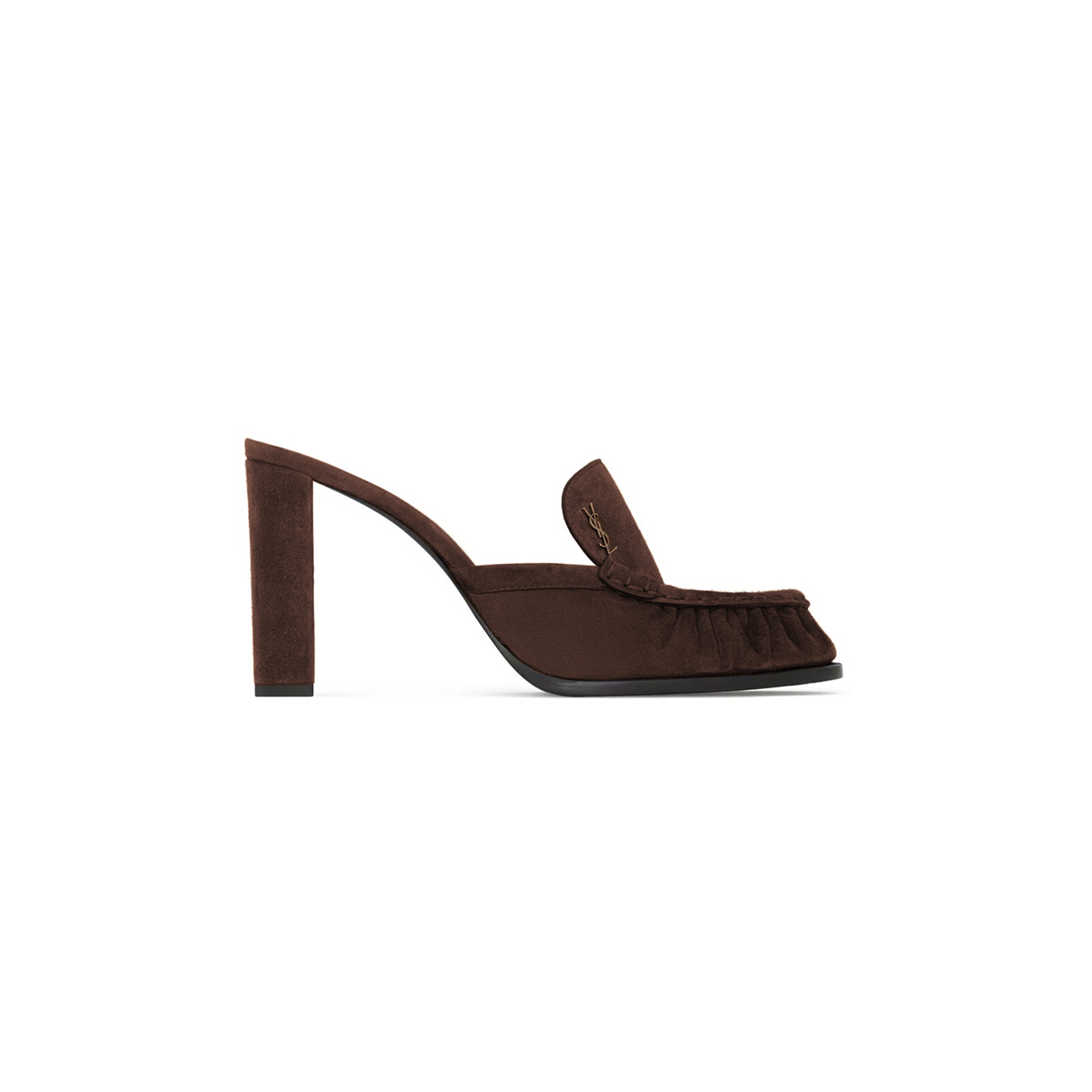 YSL LE LOAFER MULES IN SUEDE 86971327DTT2319